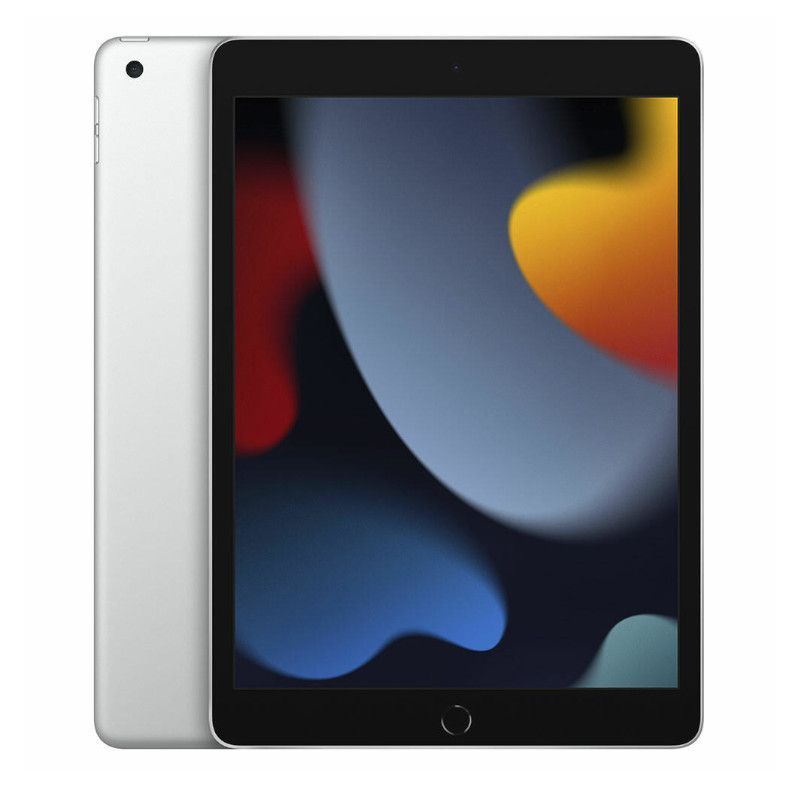 Tablet APPLE iPad 10.2 2021 9th MK2P3TY/A - A13 Bionic · 10.2" Retina · 256GB · iPadOS 15 · BT 4.2 · Plata