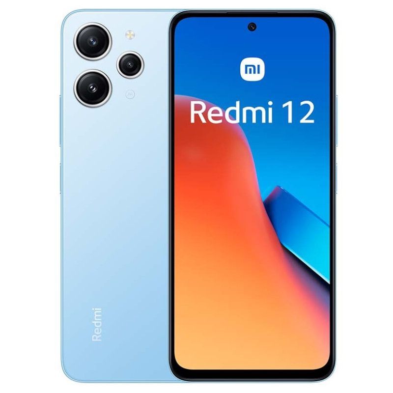 Smartphone XIAOMI Redmi 12 - Helio G88 · 6.79" IPS · 4GB · 128GB · Android 12 · Azul