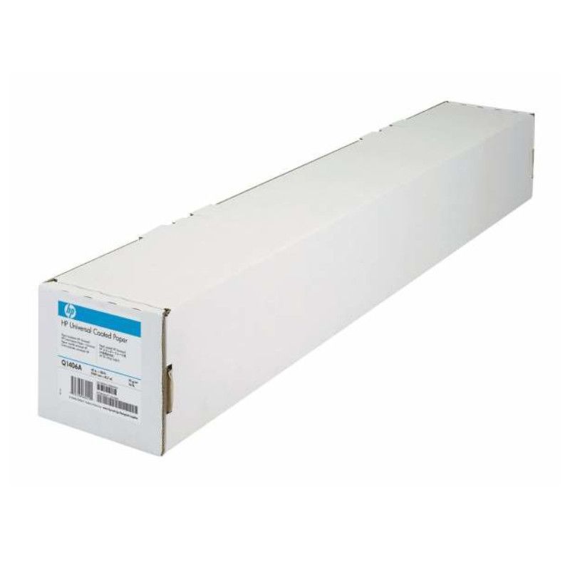 Papel para Plotter HP Coated Recubierto 914mm x 45.7m 36" 90g Blanco - Q1405B