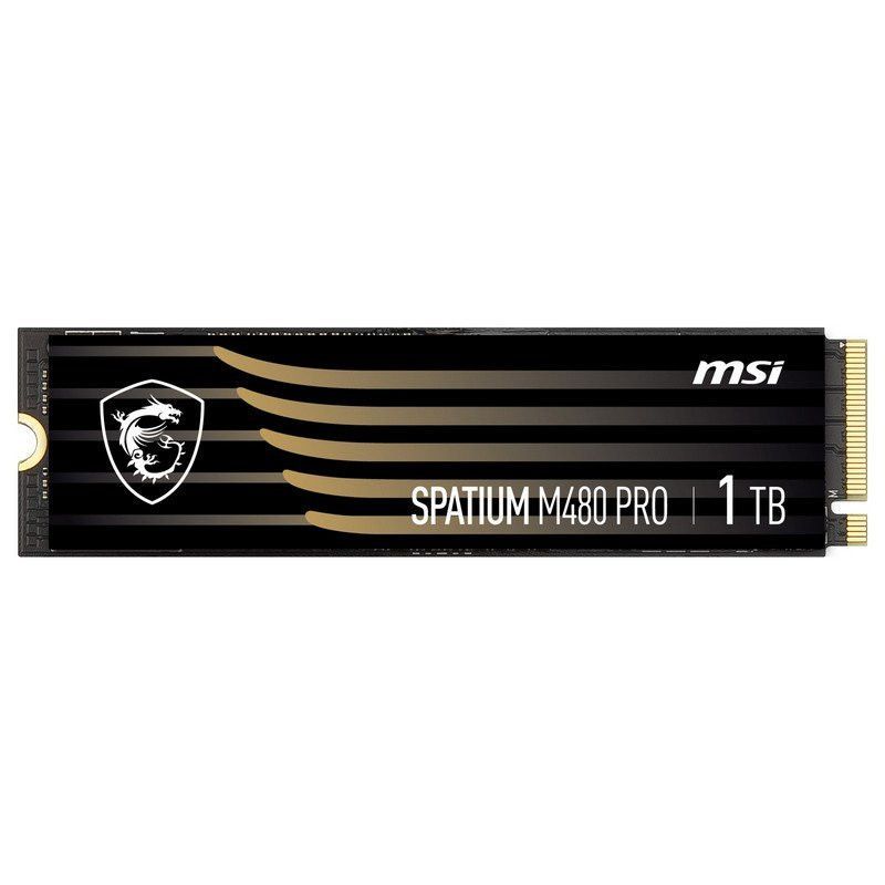 Disco Duro Interno SSD MSI Spatium M480 PRO - 1TB · PCIe 4.0 · M.2