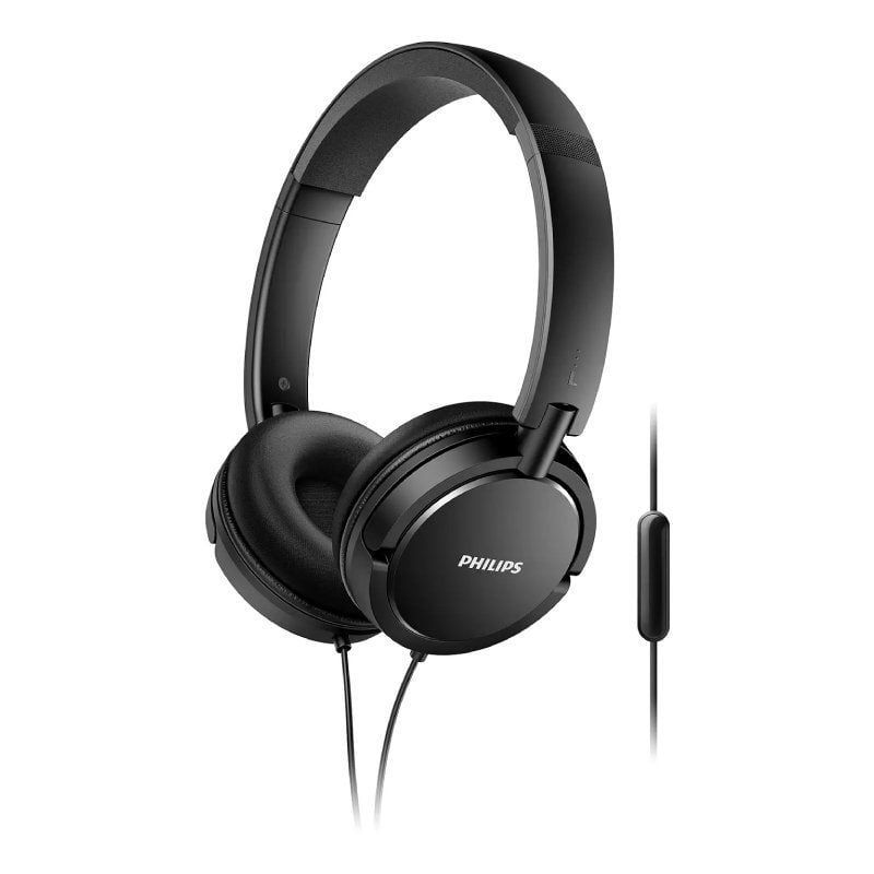 Auriculares Diadema con Cable PHILIPS SHL5005 - Jack 3,5mm · Cable 1,2m · Micrófono · Negro