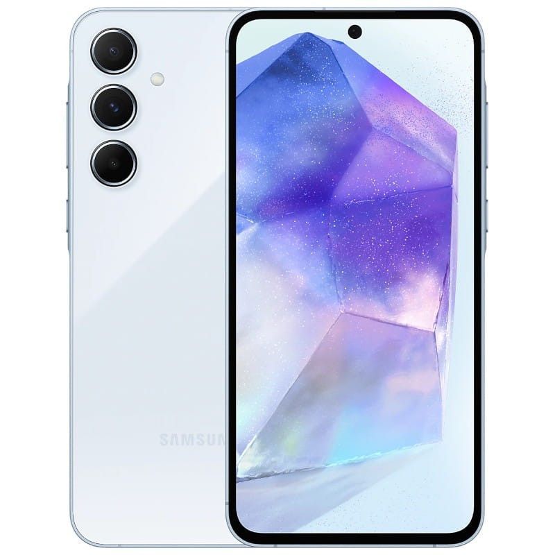 Smartphone SAMSUNG Galaxy A55 SM-A556BLBAEUB - 5G · Octa-Core · 6.6" FHD+ · 8GB · 128GB · Android · Azul