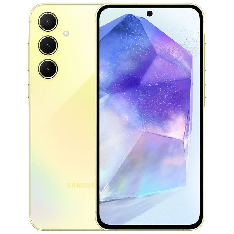 Smartphone SAMSUNG Galaxy A55 SM-A556BZYAEUB - 5G · Octa-Core · 6.6" FHD+ · 8GB · 128GB · Android · Amarillo