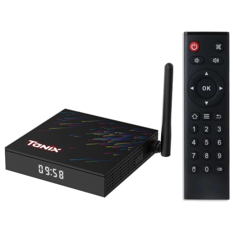 Android TV TANIX TX68 H618 - 4GB RAM · 64GB · HDMI · USB