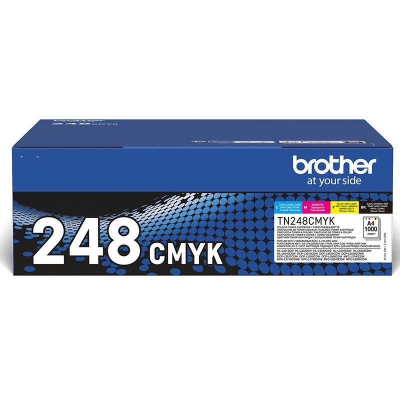 Toner Original BROTHER TN248VAL BK+C+M+Y - TN248VAL