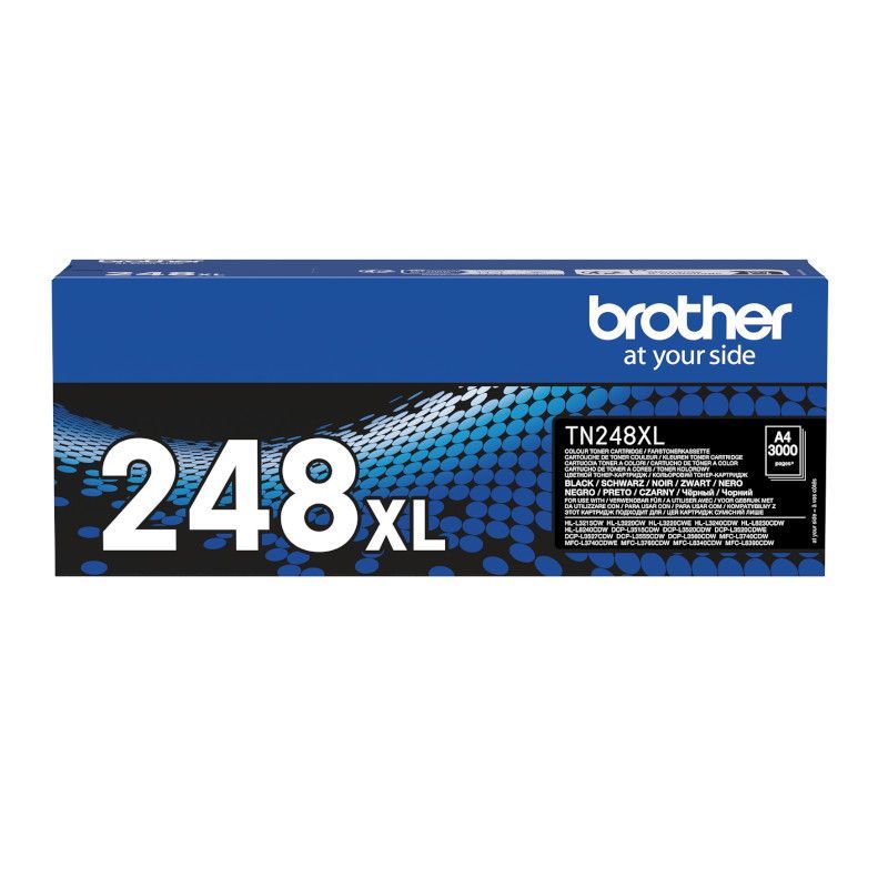 Toner Original BROTHER TN248XL Negro - TN248XLBK