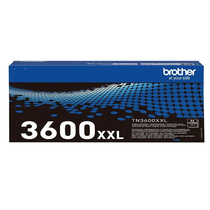 Toner Original BROTHER TN3600XXL Negro - TN3600XXL