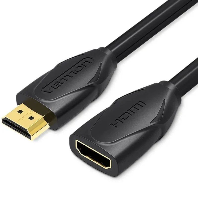 Cable HDMI/M a HDMI/H - 5 m · Negro