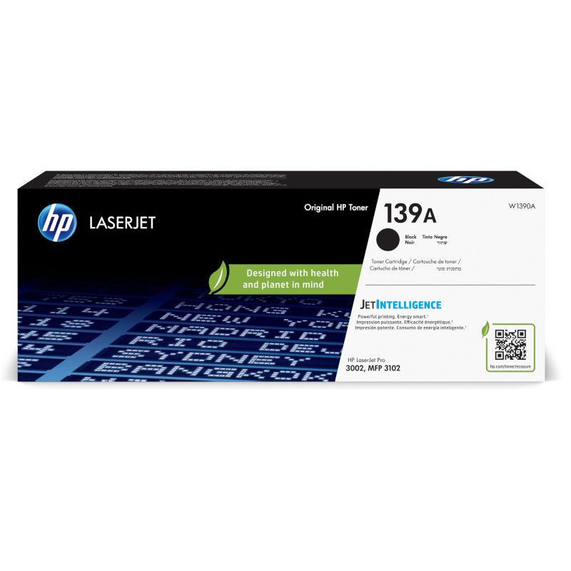 Toner Original HP 139A Negro - W1390A