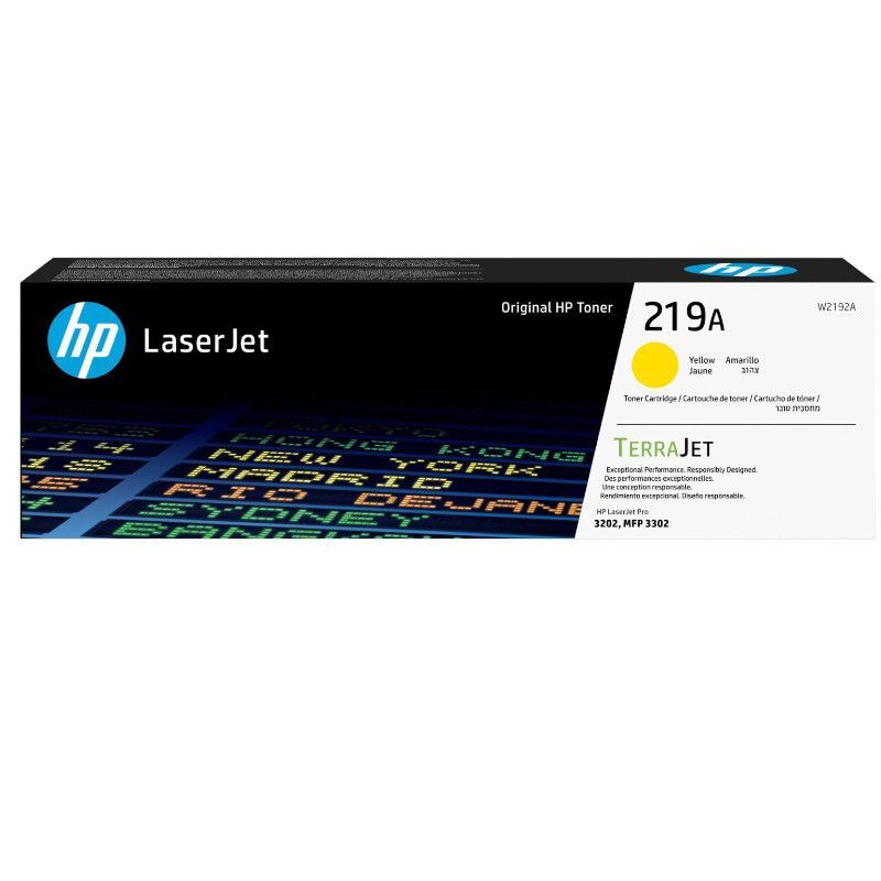 Toner Original HP 219A Amarillo - W2192A