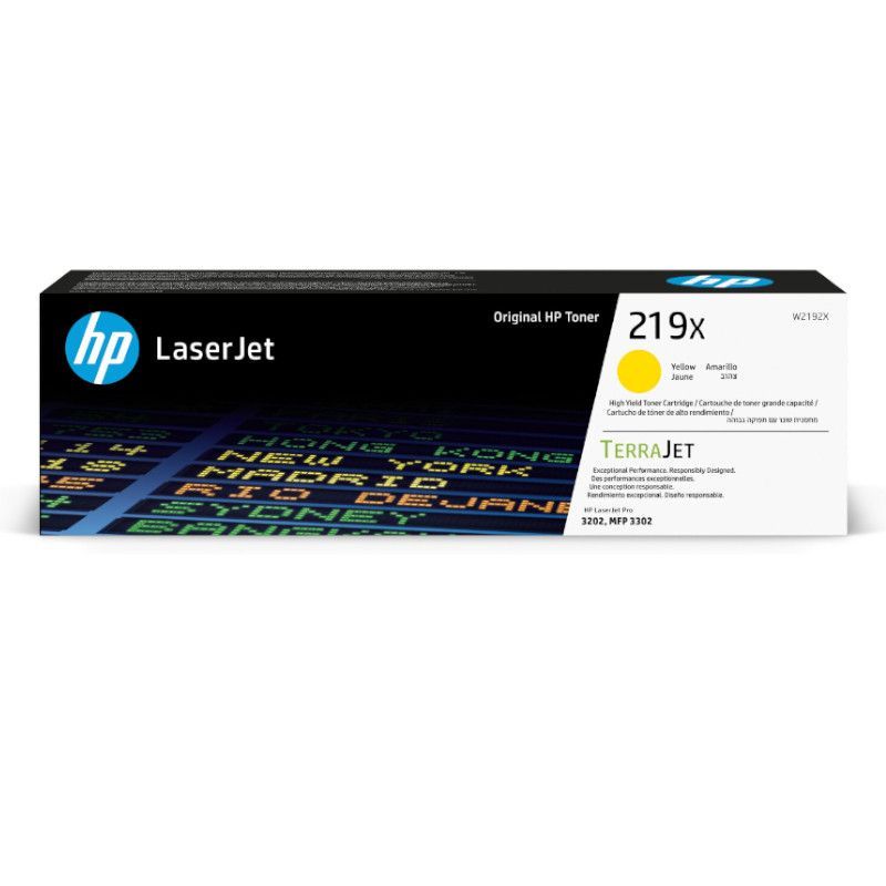 Toner Original HP 219X Amarillo - W2192X