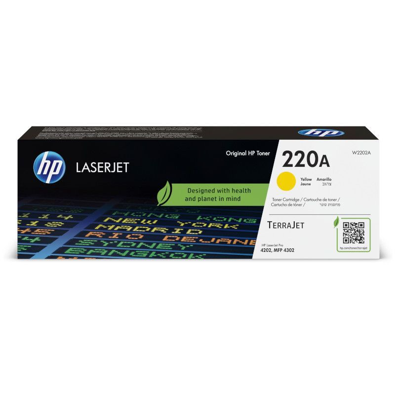 Toner Original HP 220A Amarillo - W2202A