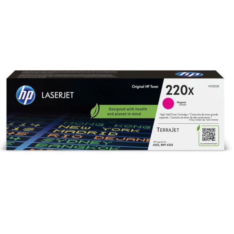 Toner Original HP 220X Magenta - W2203X