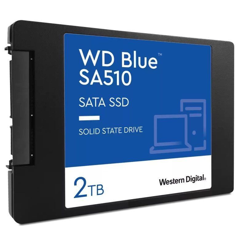 Disco Duro SSD WESTER DIGITAL Blue SA510 WDS200T3B0A - 2TB · SATA III · 2.5