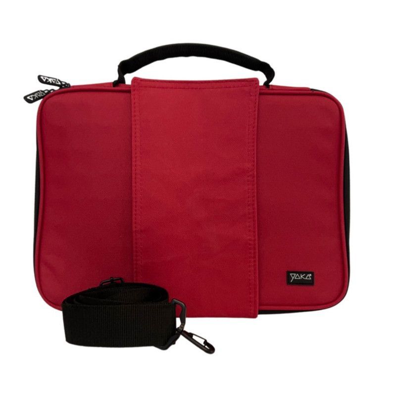 Maletín para Portátil YAKA YAKALAPT_156_RED - 15.6" · Nylon · Rojo