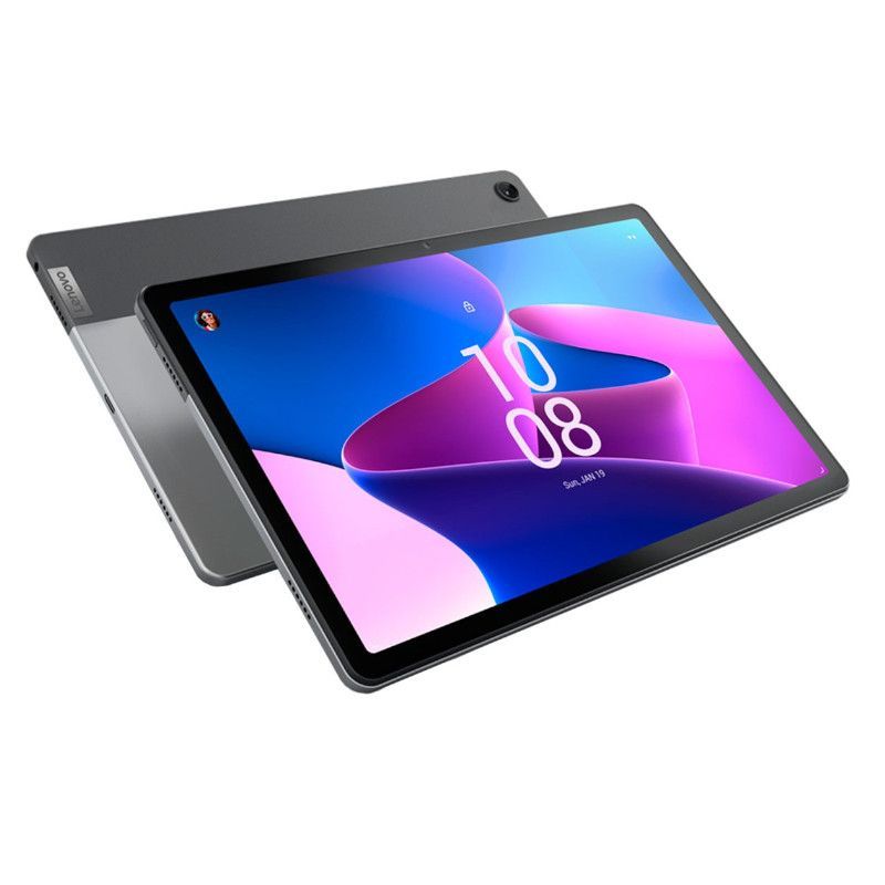 Tablet LENOVO M10 Plus 3er - Snapdragon 680 · 10.6" IPS · 4GB · 128GB · Android 12 · Funda · Pen · Plata