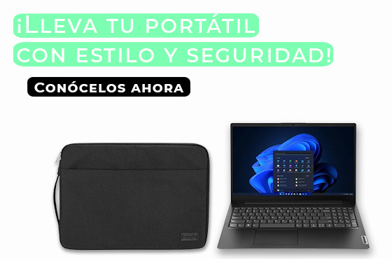 ¡Lleva tu portátil con estilo y seguridad! 💼 Portátiles y maletines al mejor precio. ¡Haz clic y equípate ya!