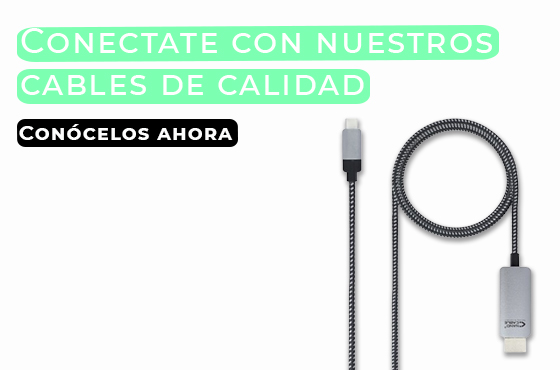 ¡Conecta todo con facilidad! 🔌 Cables y adaptadores de calidad al mejor precio. ¡Haz clic y consigue el tuyo!