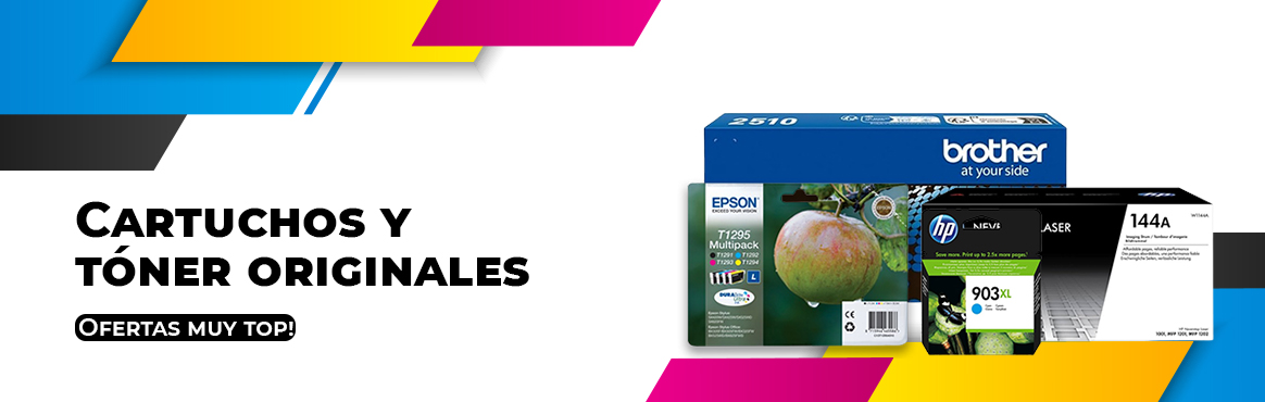 Calidad garantizada con consumibles originales. ¡Haz clic y equípate ya!