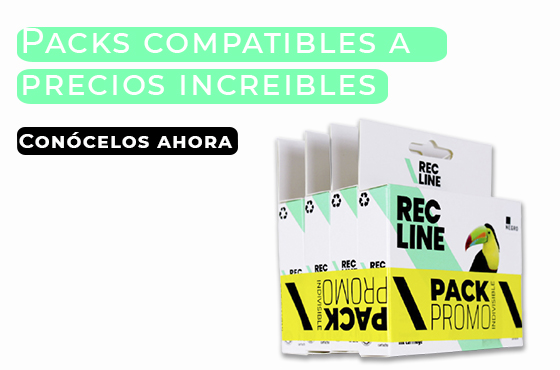 ¡Ahorra más con nuestros packs compatibles! Haz clic y encuentra la mejor opción para tu impresora.