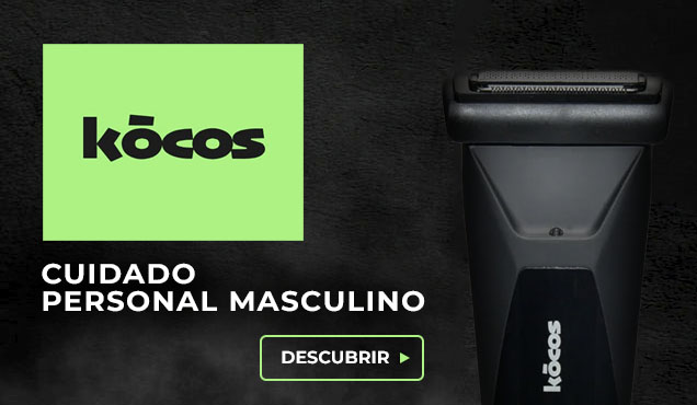 Kocos y su gama de producto de cuidado personal para el hombre a un precio increible
