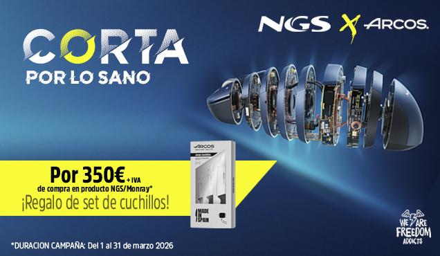 ¡NGS en promo! Potencia real, precio brutal.