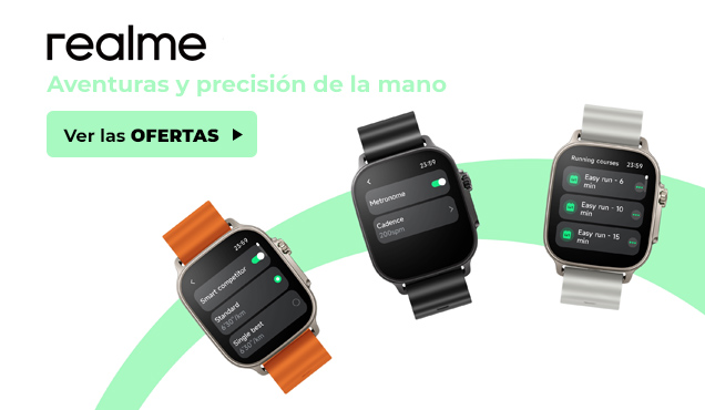 ¡Realme en promo! Potencia bestial, precio mínimo.