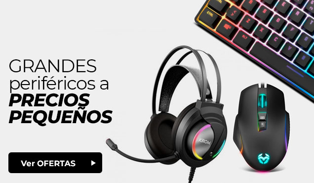 Periféricos que arrasan. precios que revientan.